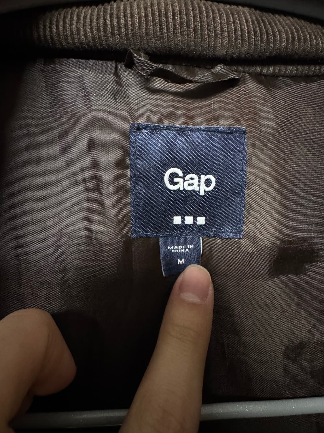 00s Gap 코듀로이 패딩 베스트 상품이미지3