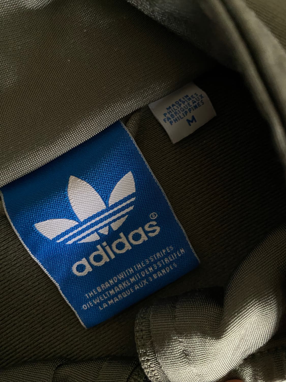 (L) 아디다스 파이어버드 져지 트랙탑 카키 상품이미지2