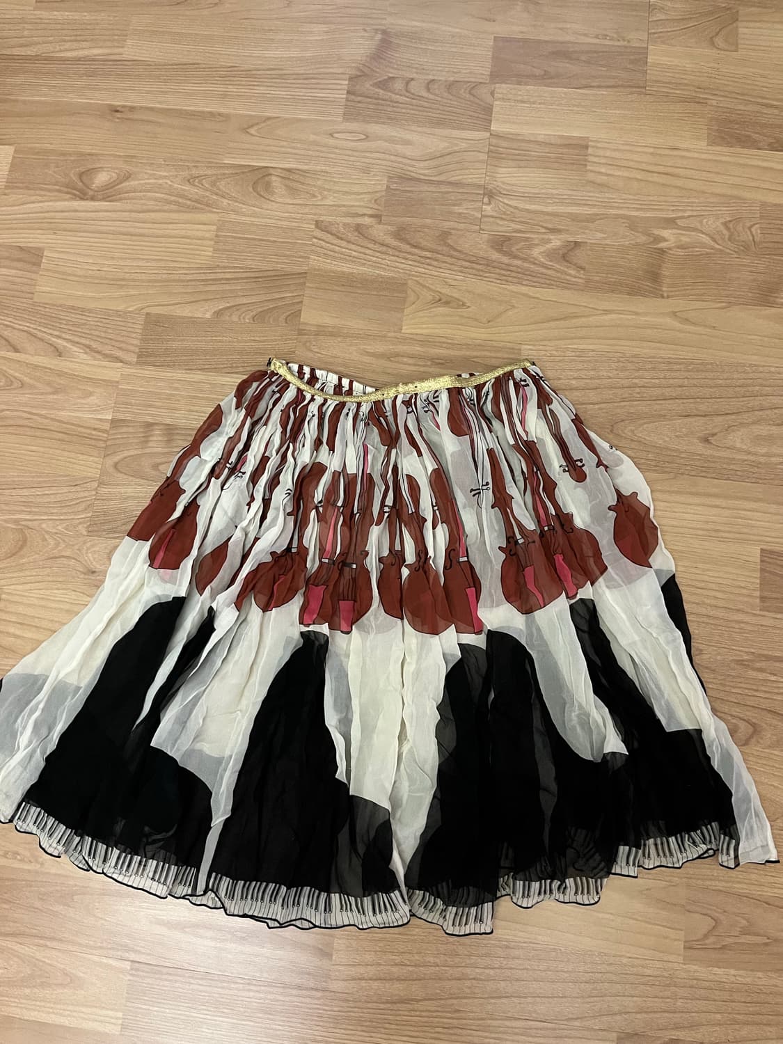 츠모리 쉬폰스커트 상품이미지1