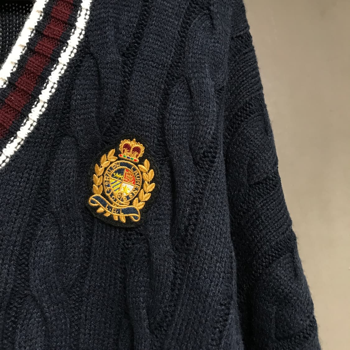 랄프로렌 니트 케이프 F 상품이미지4