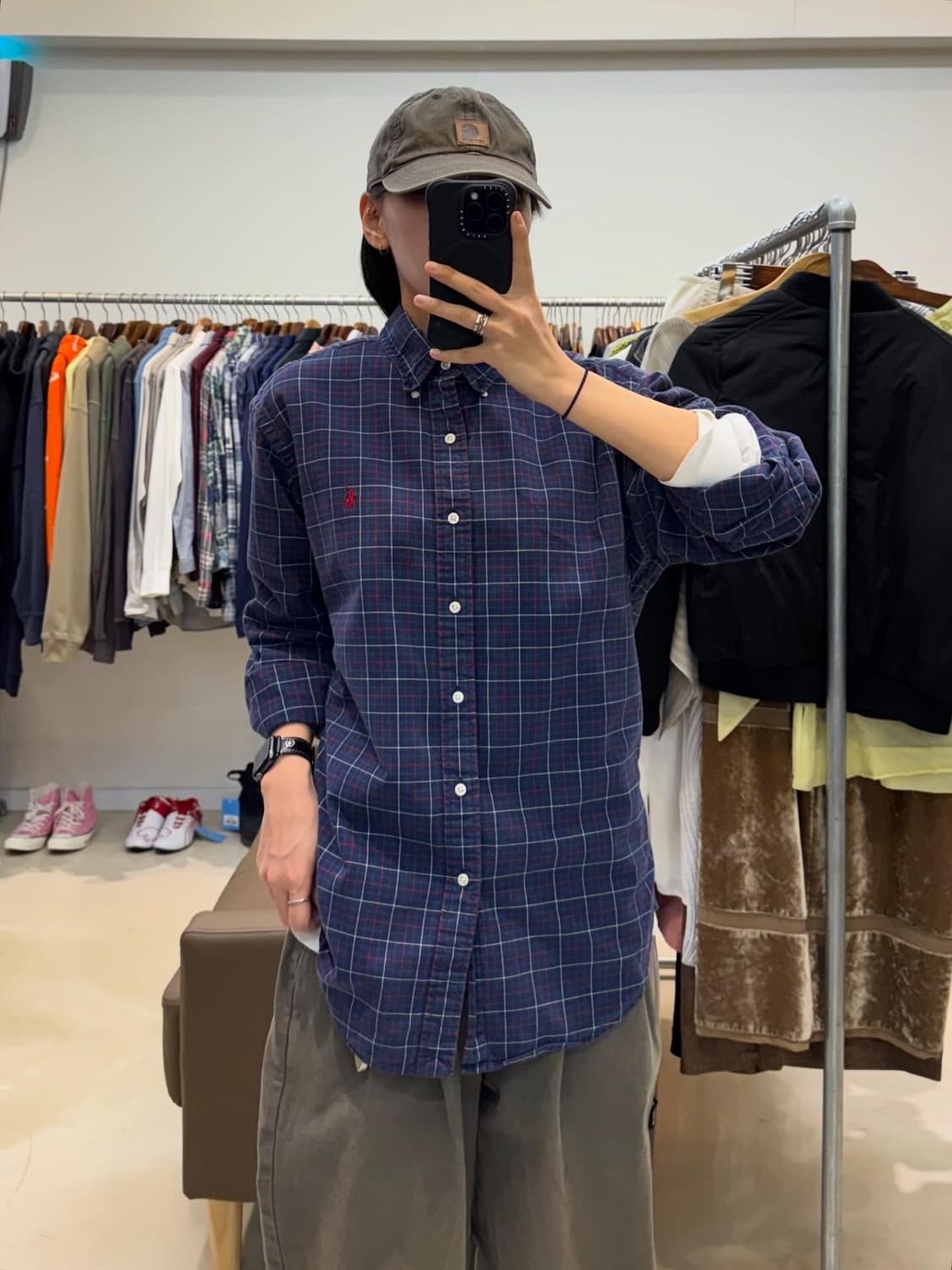 폴로 랄프로렌 체크셔츠 상품이미지5