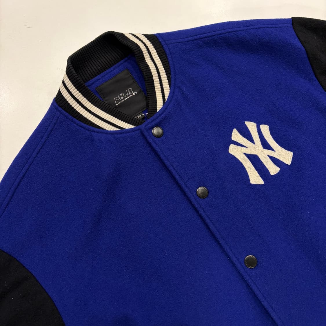 [90] MLB 뉴욕 양키스 블루 스타디움 자켓 B607 상품이미지3