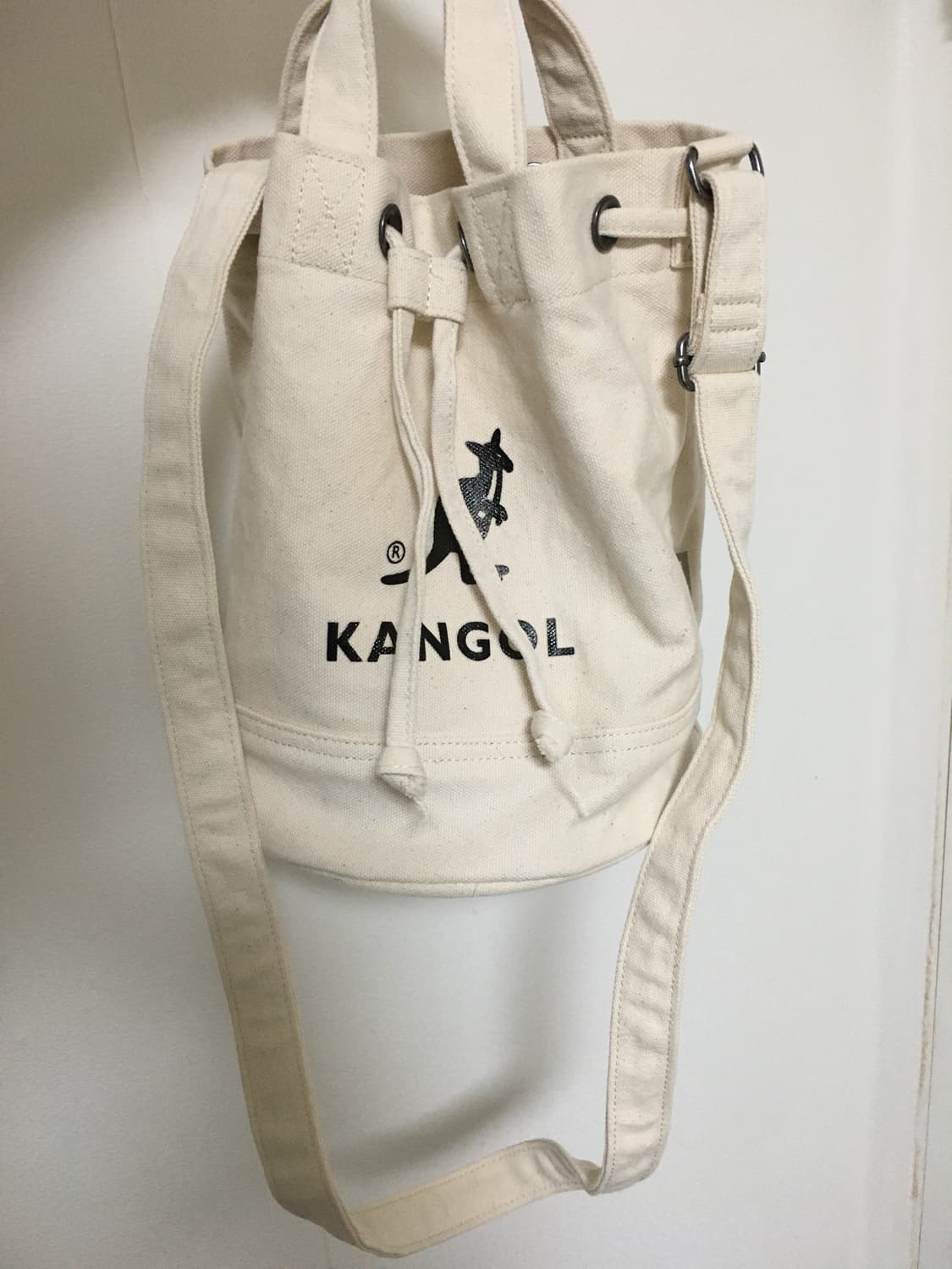 캉골 버킷백 아이보리 상품이미지2