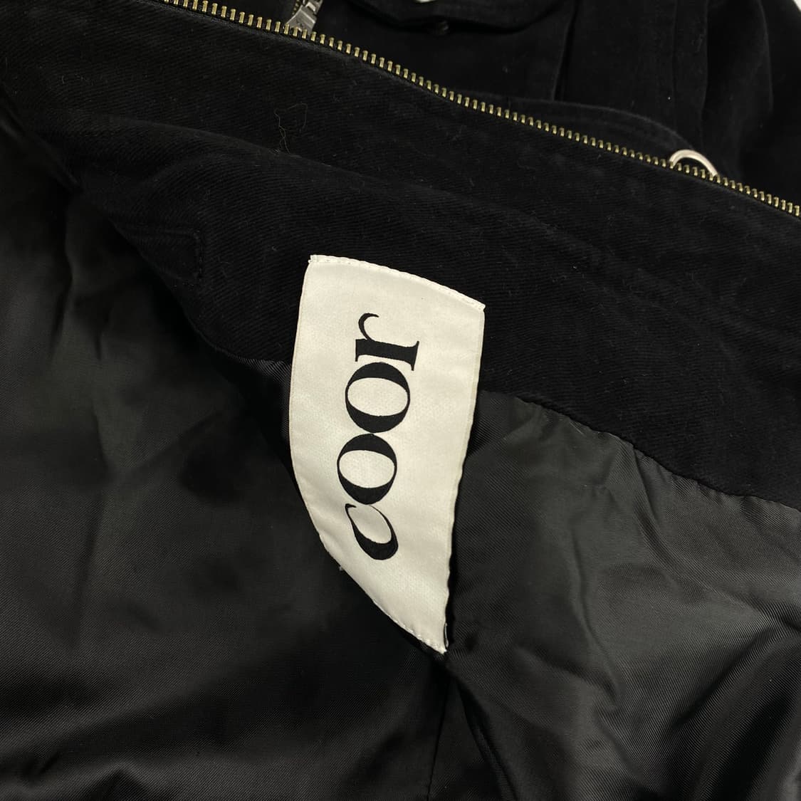 쿠어 파이어맨 코튼 캔버스 워시드 블랙 자켓 (97) 상품이미지7