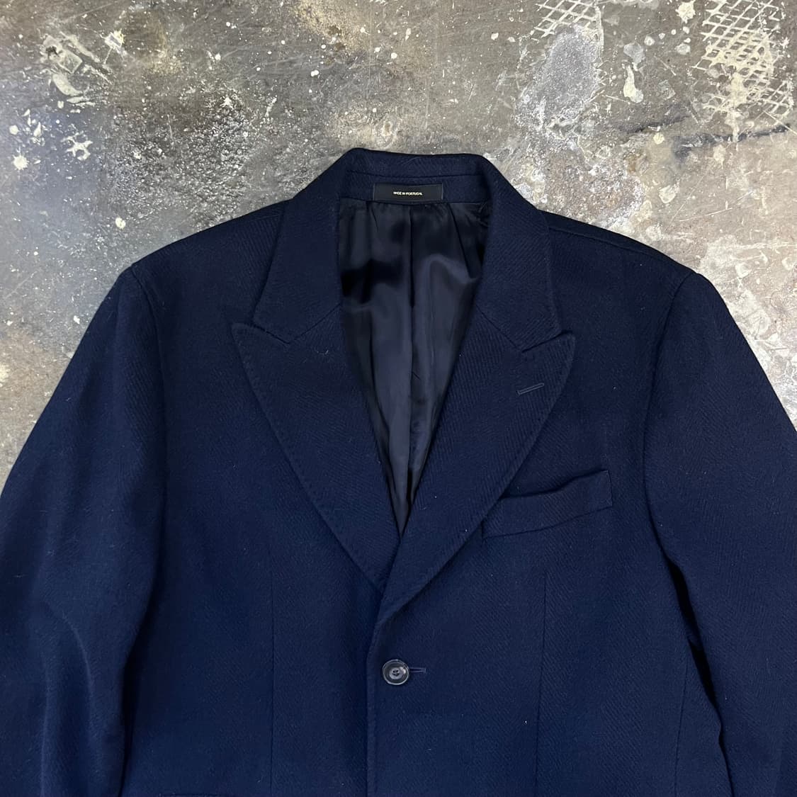 100) 마시모두띠 캐시미어 울 혼방 코트 싱글코트 이태리원단 상품이미지2