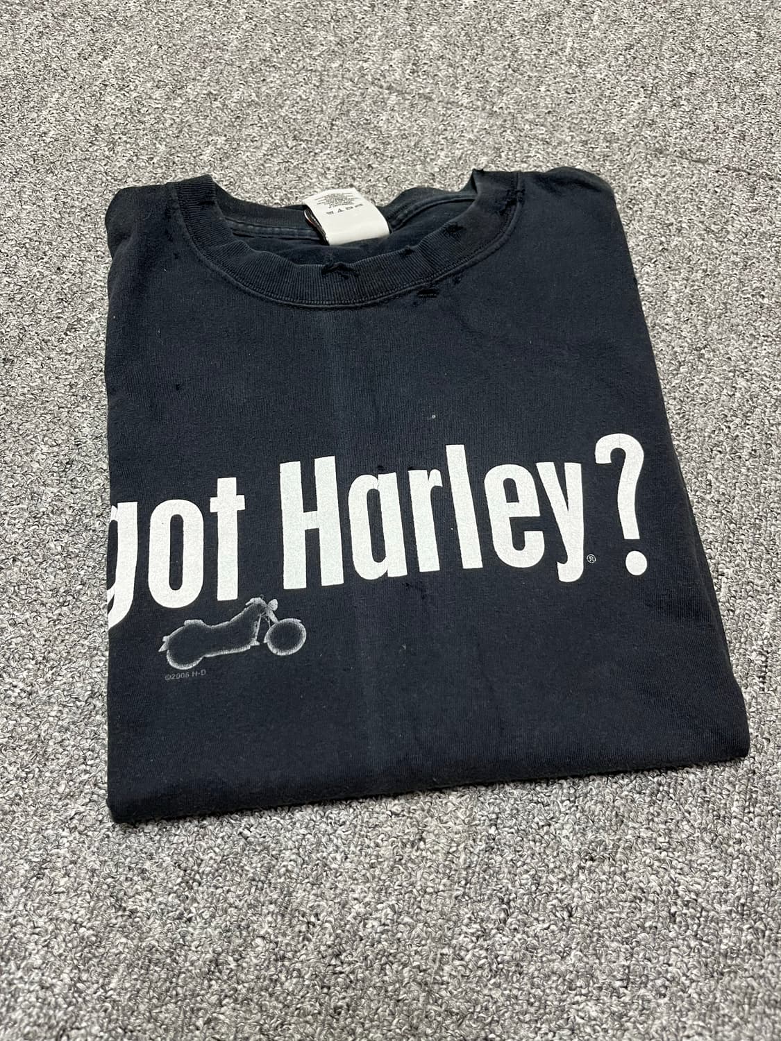 갓 할리 빈티지 티셔츠 00s xl  상품이미지5