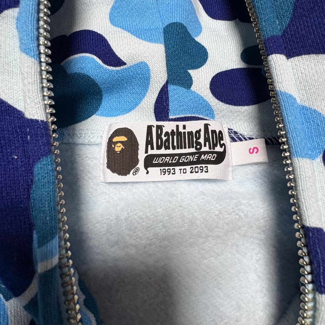 베이프 샤크 abc 후드집업 상품이미지4