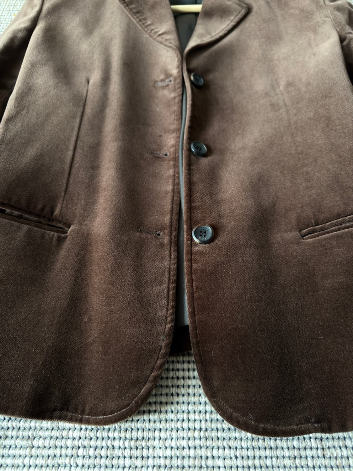 REPOS VELVET SLIM JACKET 상품이미지4