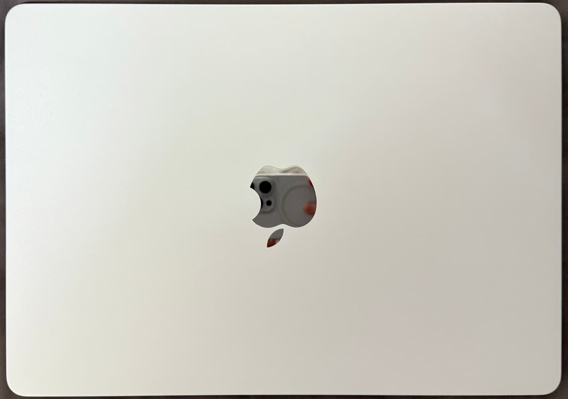 맥북 에어 실버 M2 배터리 성능 100 (GPU 10코어) 상품이미지1