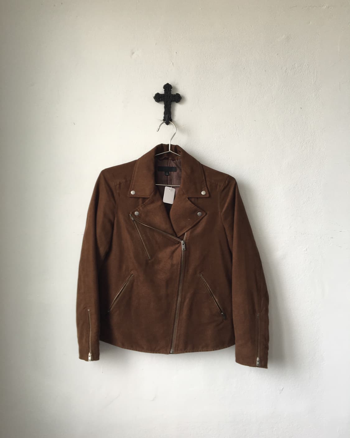 Fake suede rider jacket 상품이미지5