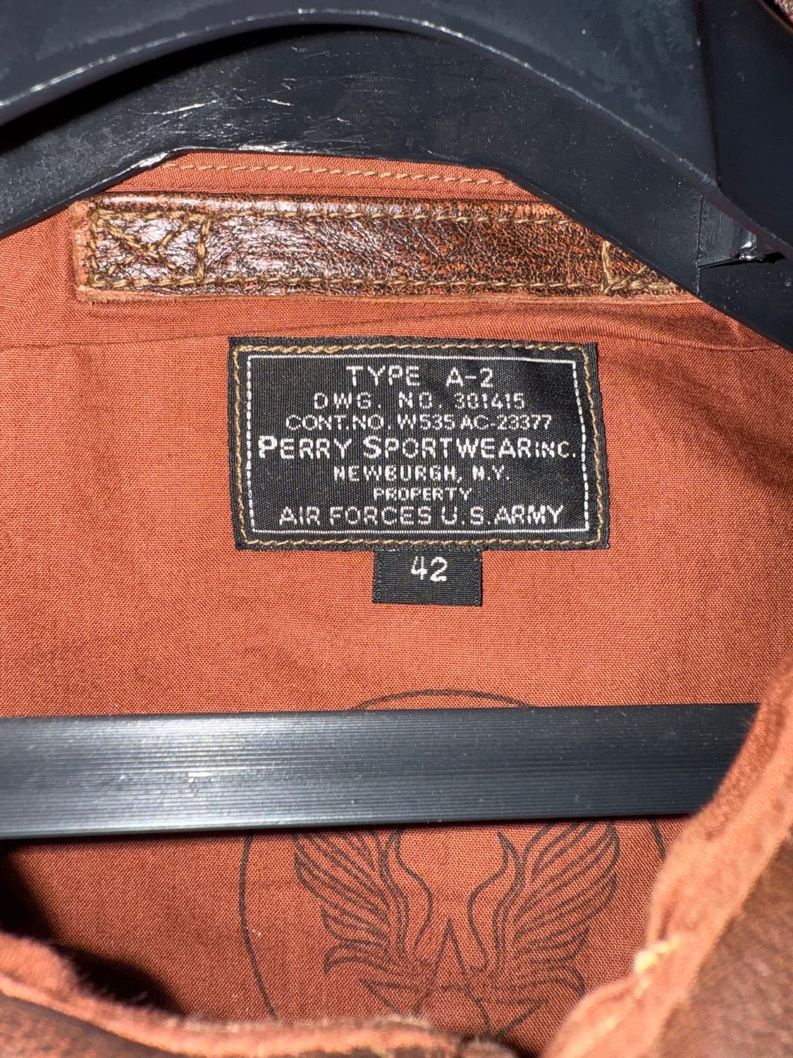 아카펠라클로딩 a2 한정 별주 신키사 홀스하이드 42사이즈 상품이미지7