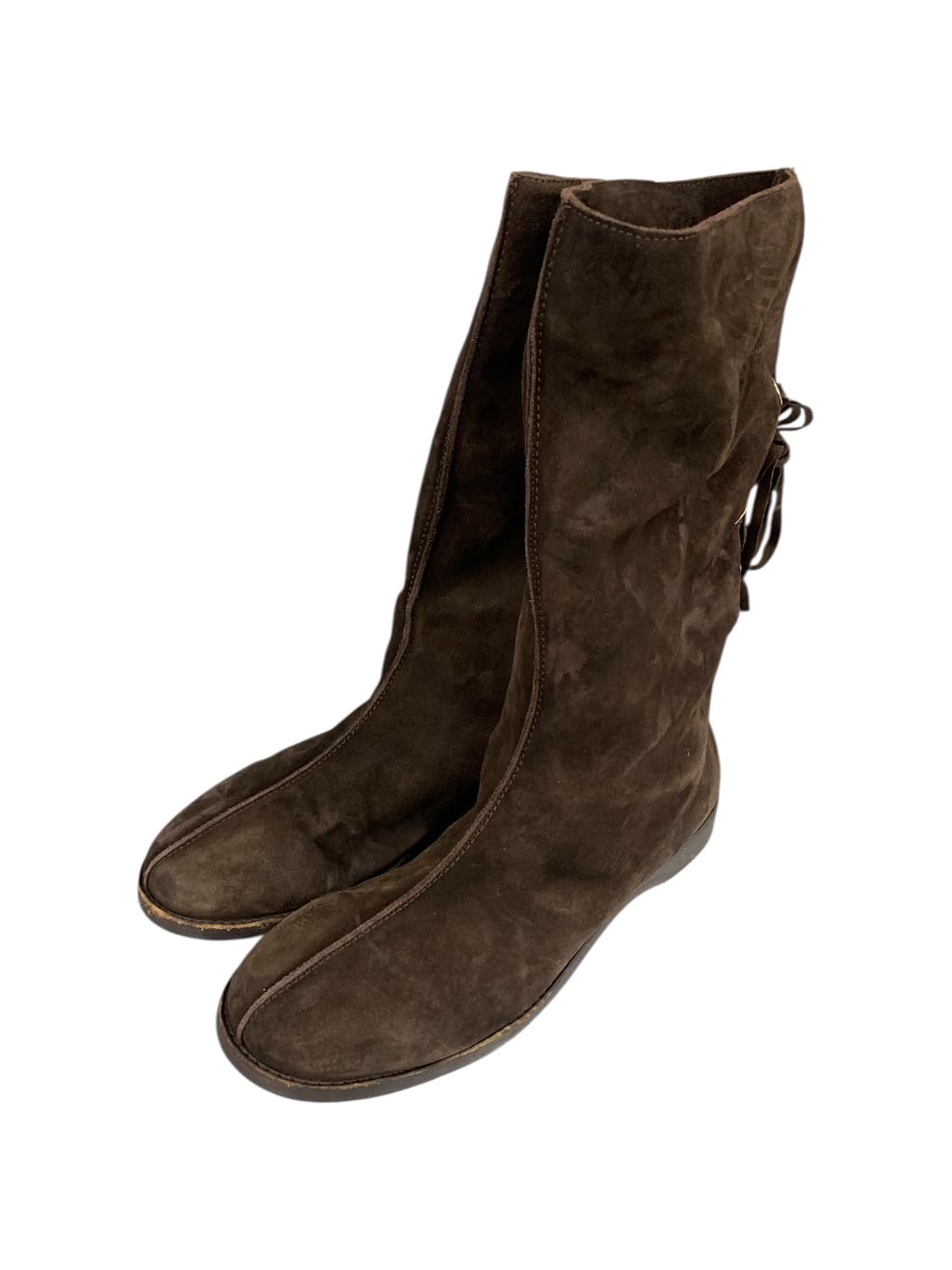 지미추 스웨이드 부츠 브라운 40(250) (Gr-3245) 상품이미지5