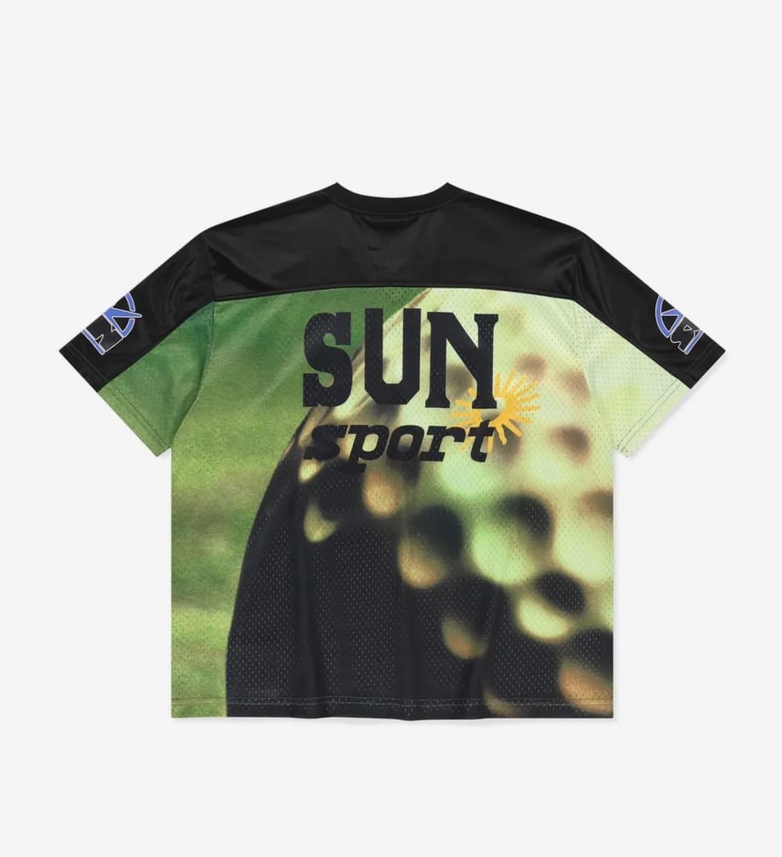제니 착용🩵 썬러브 티셔츠 SUN Sport Mesh Tee Black 상품이미지3