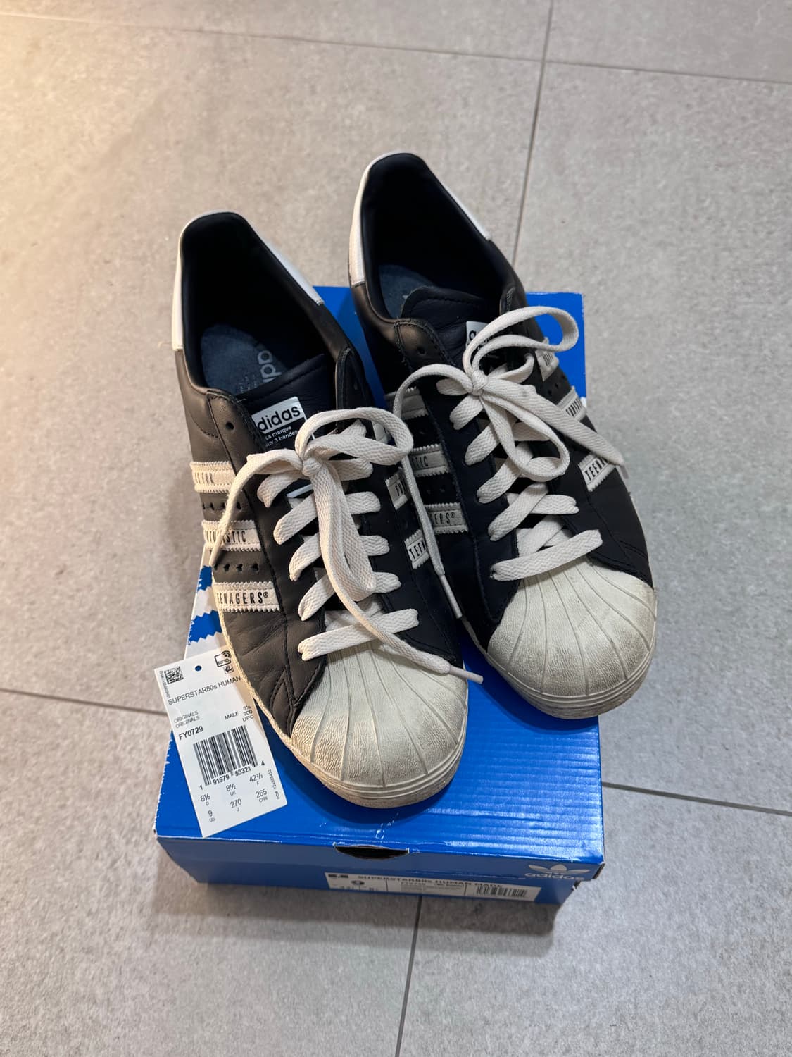 아디다스 x 휴먼메이드 슈퍼스타 270 상품이미지3