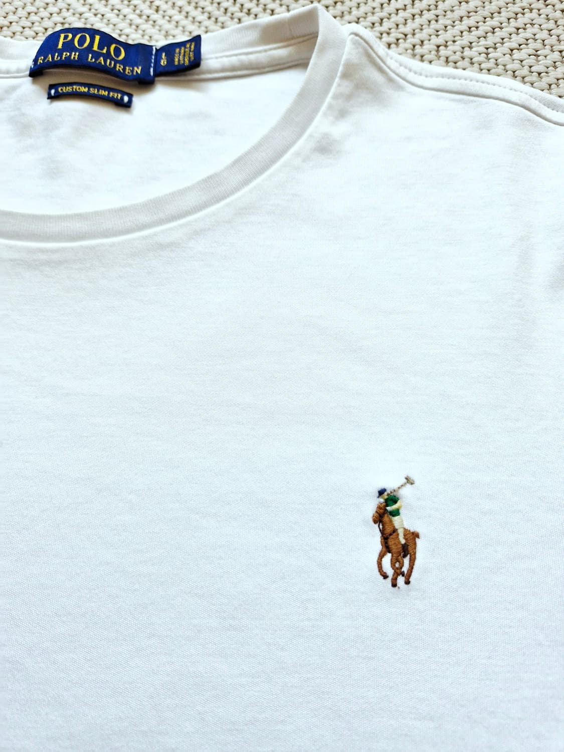 폴로 랄프로렌 멀티포니 반팔티 L  상품이미지1