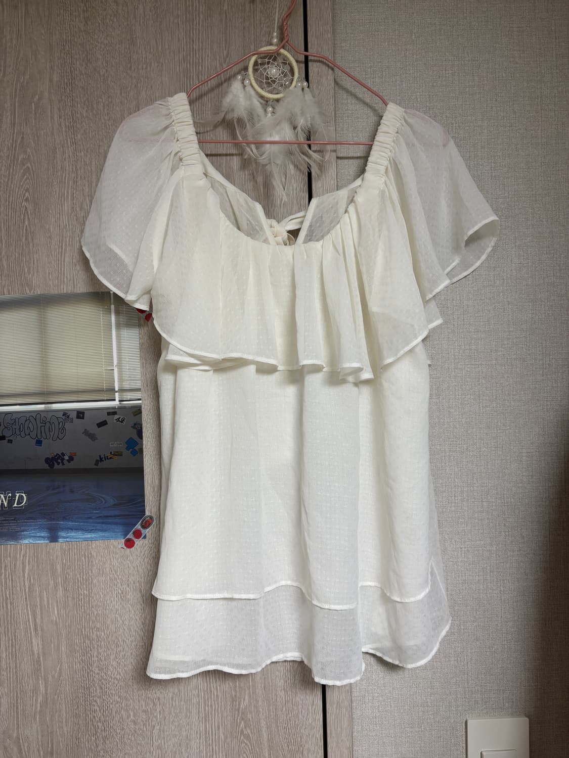 마루 빈티지 백리본 레이어드 천사 블라우스 상품이미지1