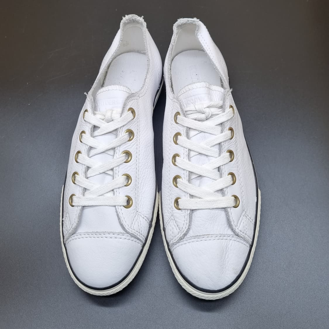 컨버스 척테일러 하이라인 화이트 스니커즈225 상품이미지2