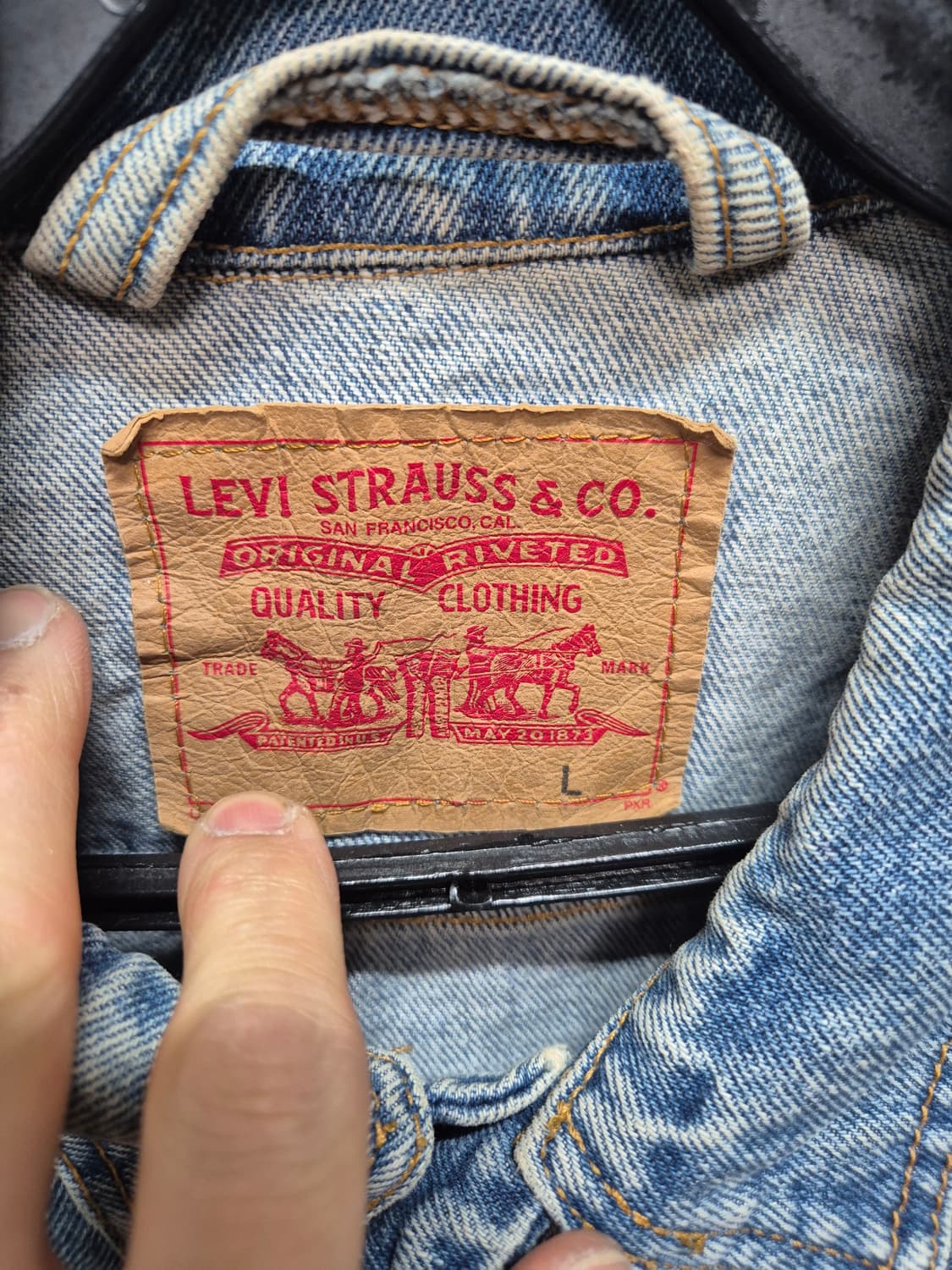 리바이스 데님 트러커자켓  상품이미지3