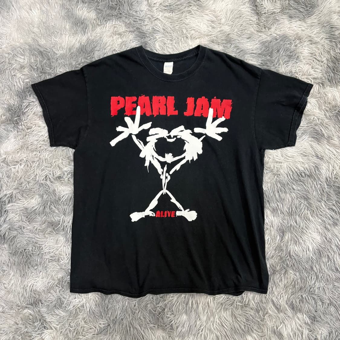 빈티지 Pearl Jam 펄잼 Alive 포스트잇 티셔츠 상품이미지2