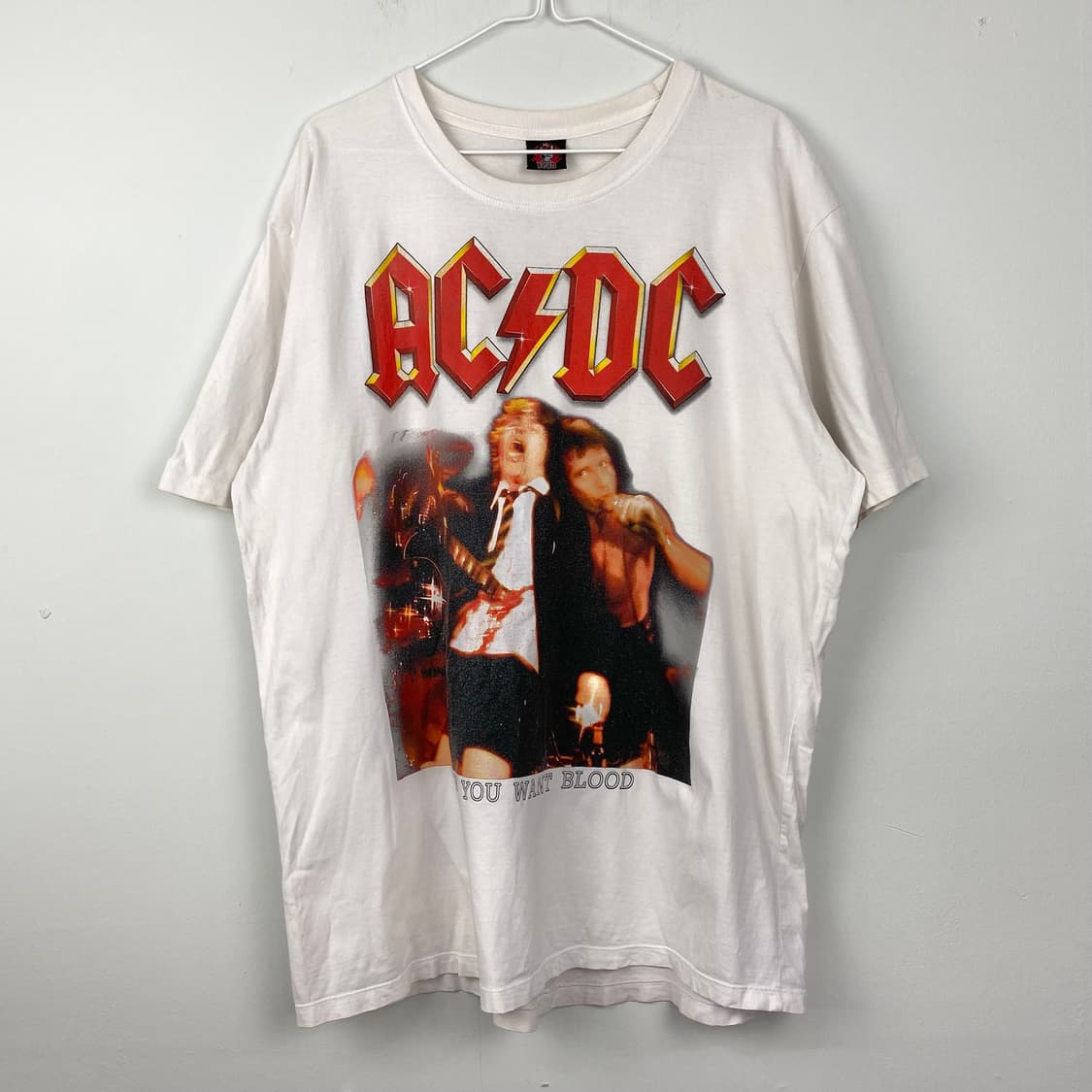 락예 ACDC 락밴드 반팔 티셔츠 XL 상품이미지1