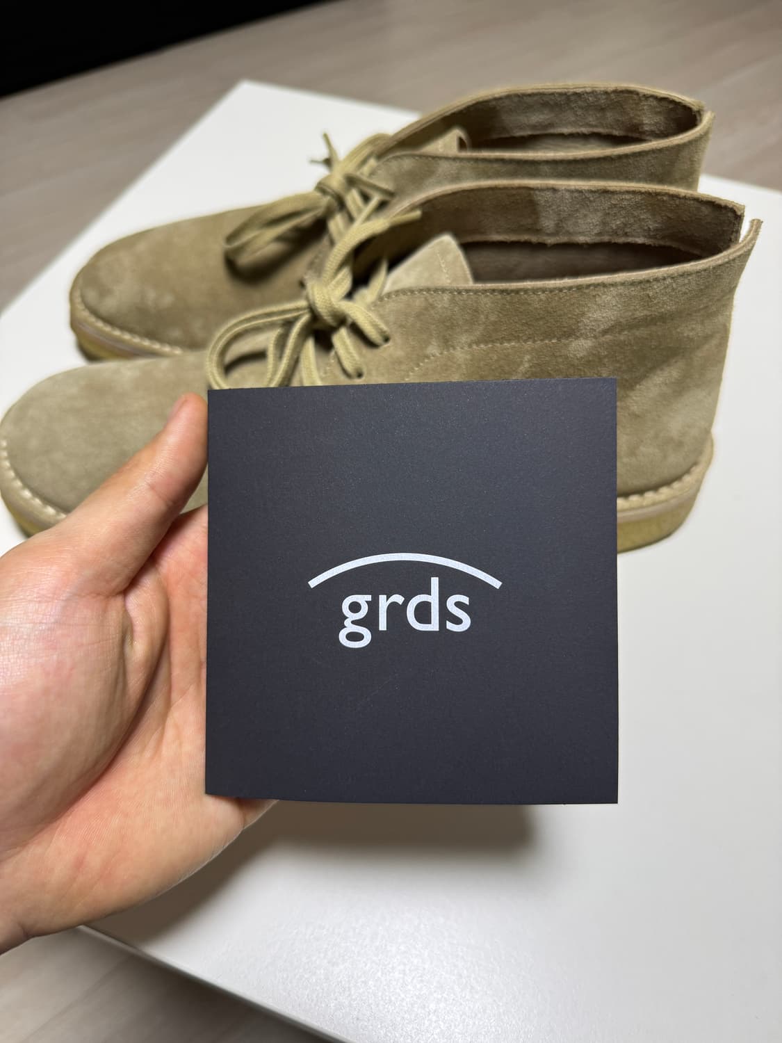 그라더스 blucher 17 suede beige 44사이즈(290) 상품이미지5