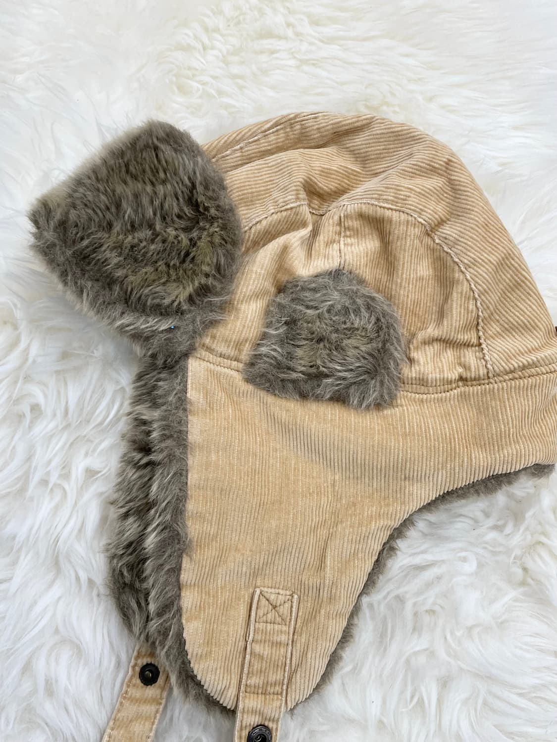 브라운 코듀로이 트루퍼햇 상품이미지5