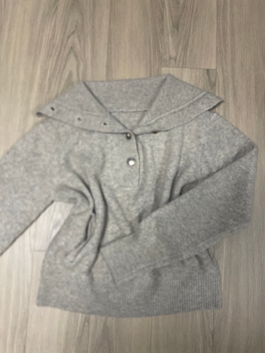 반오픈 니트 상품이미지1