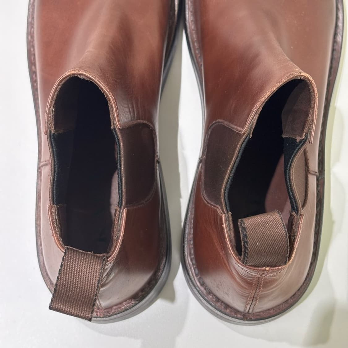 프라다 첼시 부츠 브라운 상품이미지4