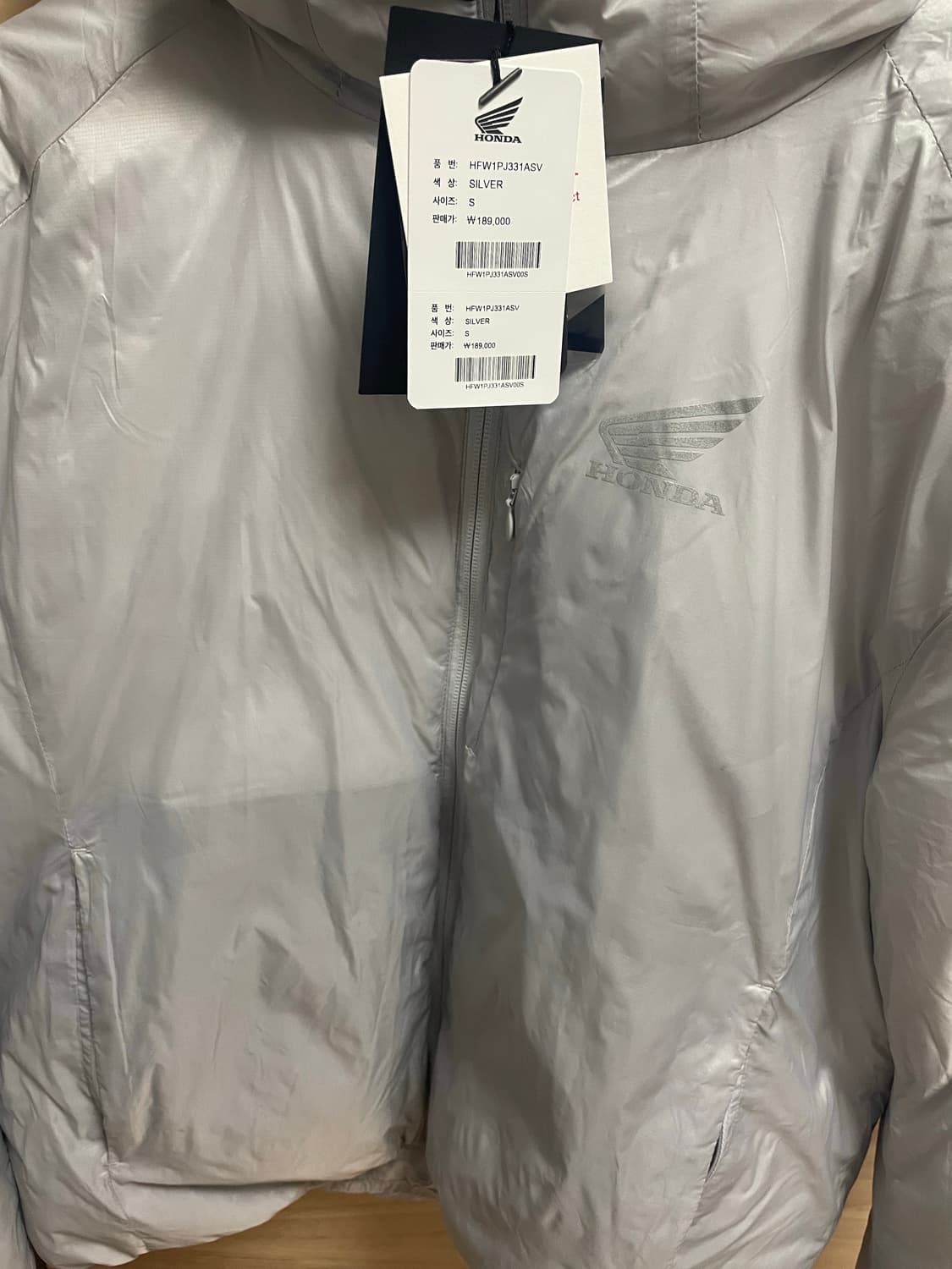 혼다 패딩 Honda H-Tech 논퀼팅후디자켓 상품이미지4