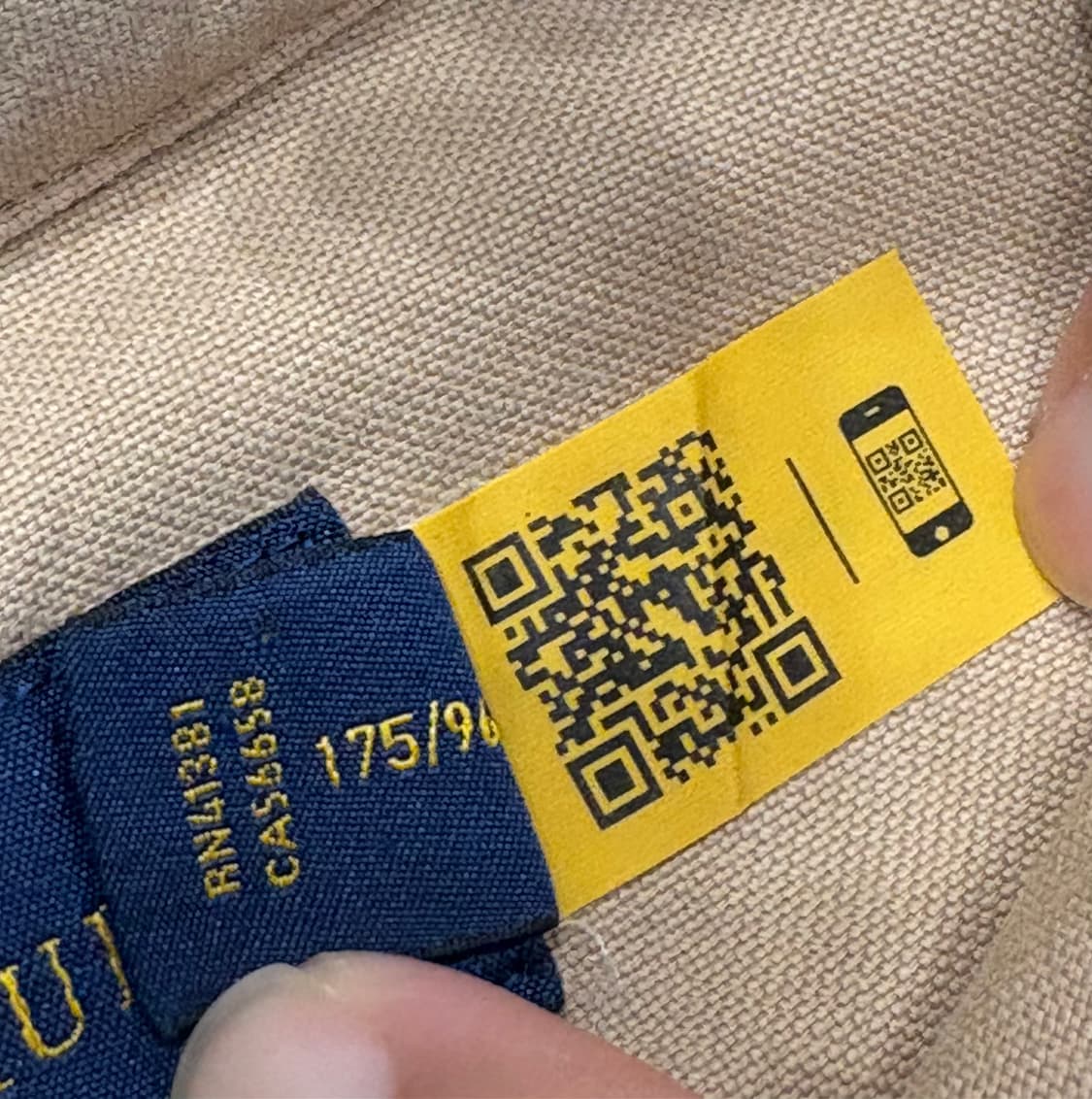 Polo 폴로랄프로렌 신형 QR 베이지 셔츠 상품이미지7