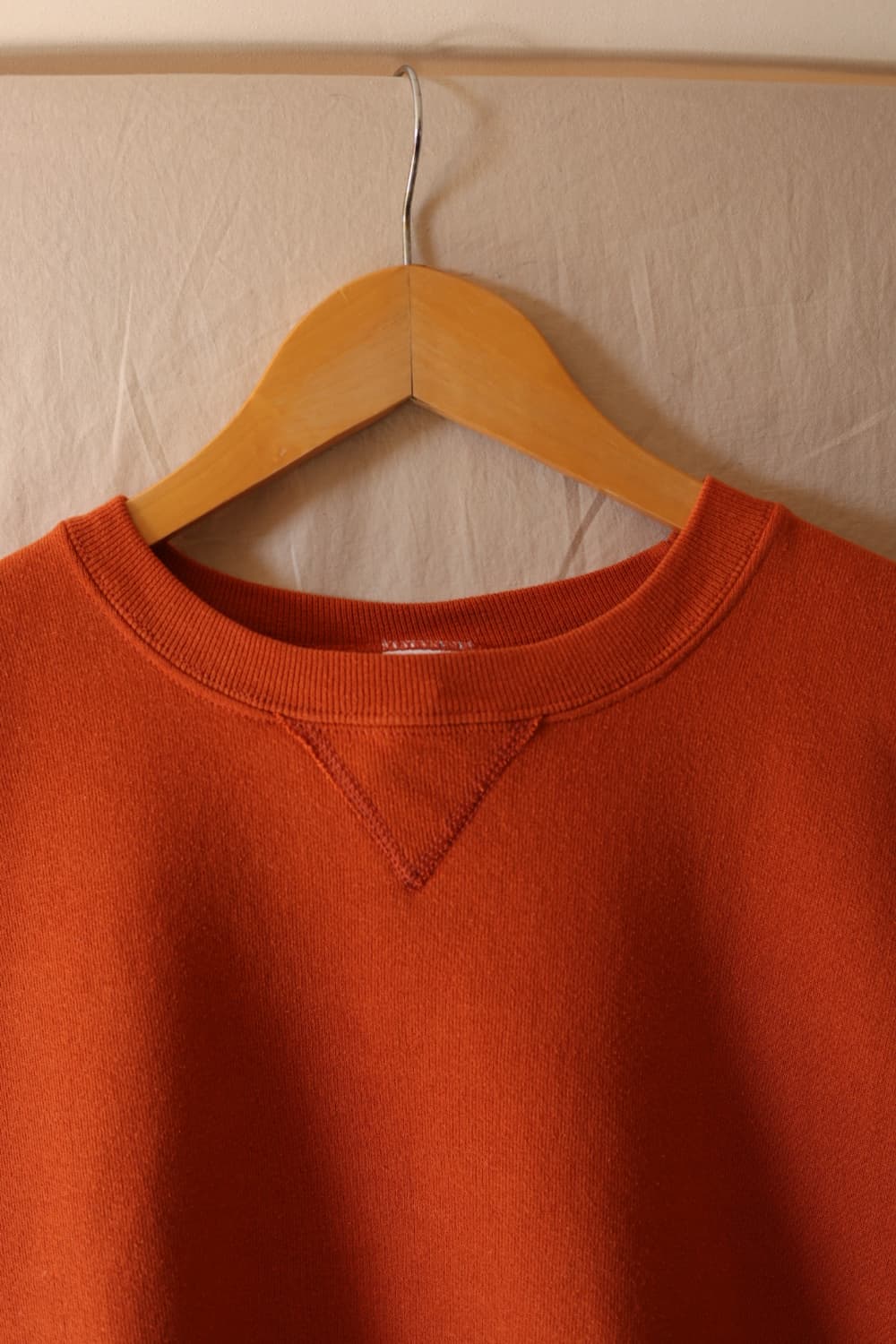 러셀 90s 스웻셔츠 맨투맨 톤 다운 오렌지 L 상품이미지2