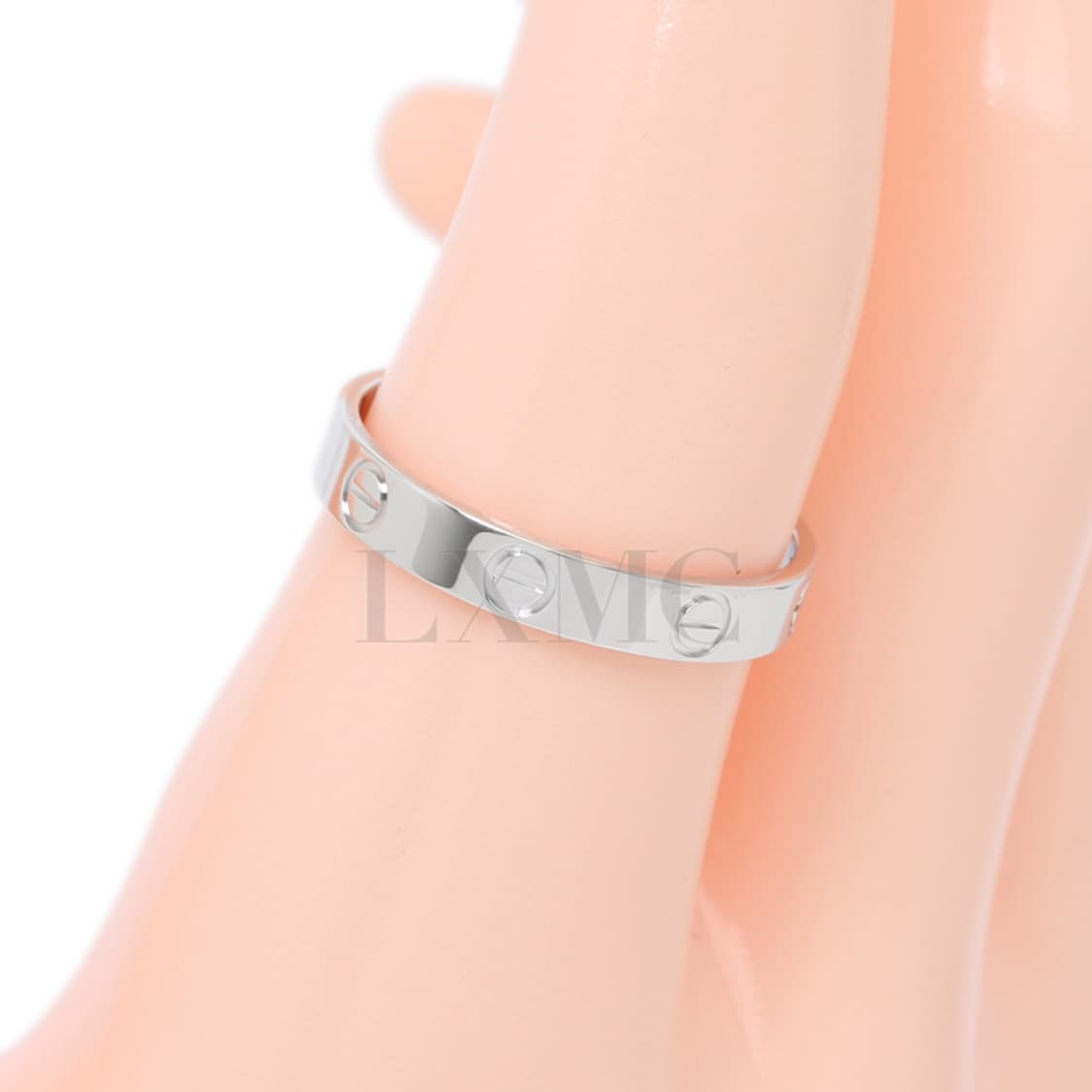 까르띠에 러브링 화이트골드 웨딩링 결혼반지 WG RING 59호 상품이미지8