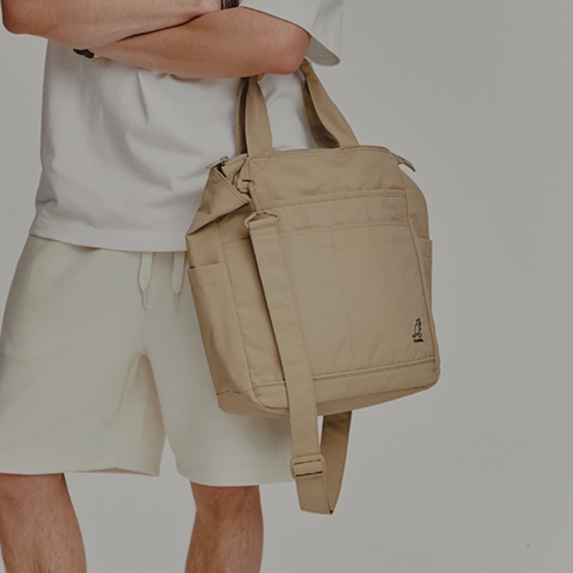 캉골 에센셜 토트백 베이지 상품이미지2