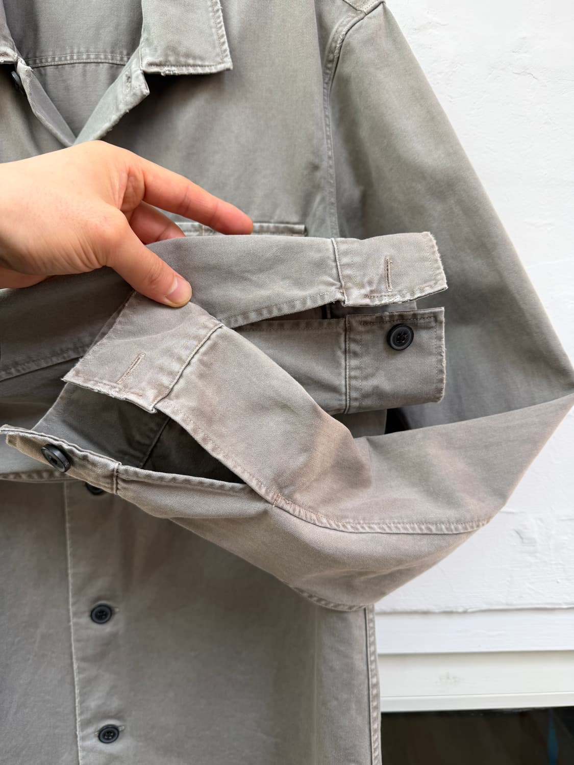 Allsaints 올세인츠 파이어베이스 롱 슬리브 셔츠 M 상품이미지5