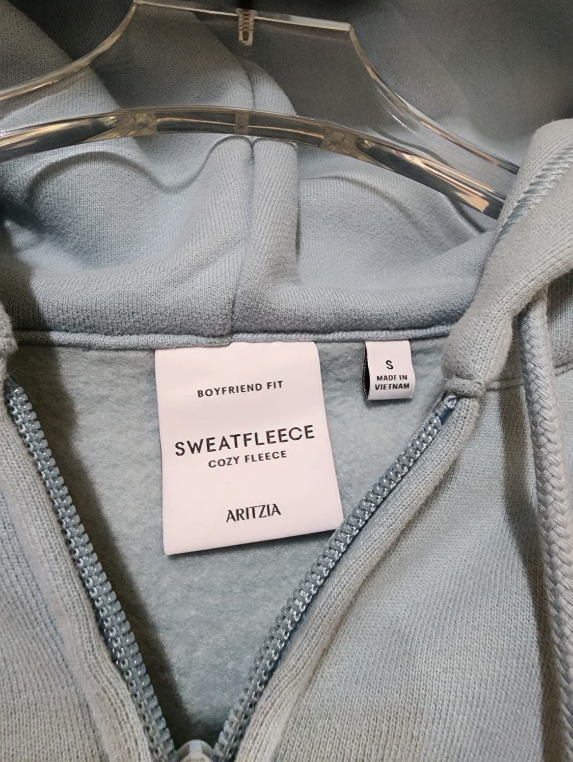 아리찌아 aritzia 기모 후드집업 상품이미지3