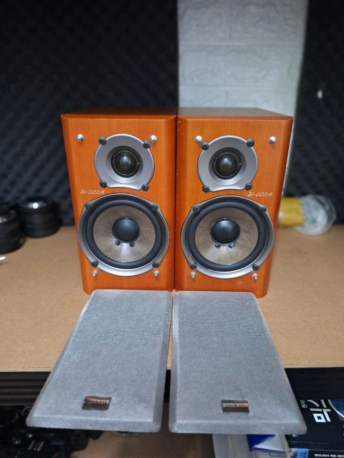 (오버홀)온쿄 D-022A 중소형 빈티지 스피커 1조 카페 매장 가게  상품이미지2