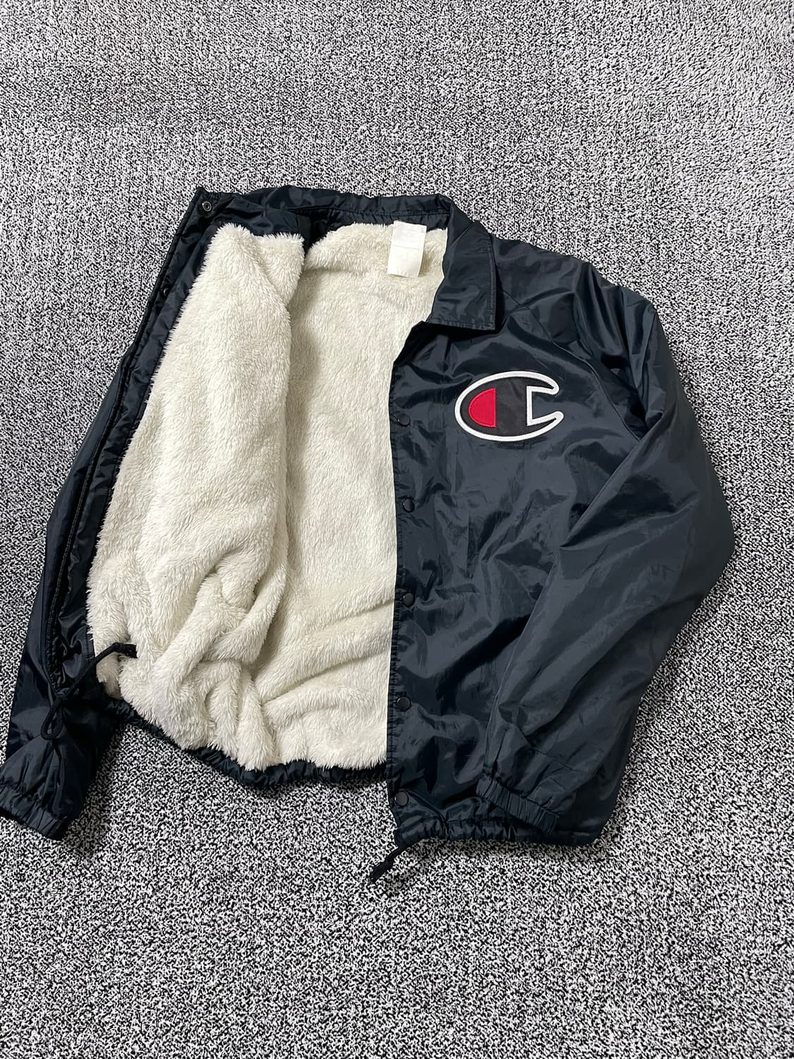 빈티지9. 챔피온 쉐르파 코치 자켓 점퍼 기모  상품이미지4