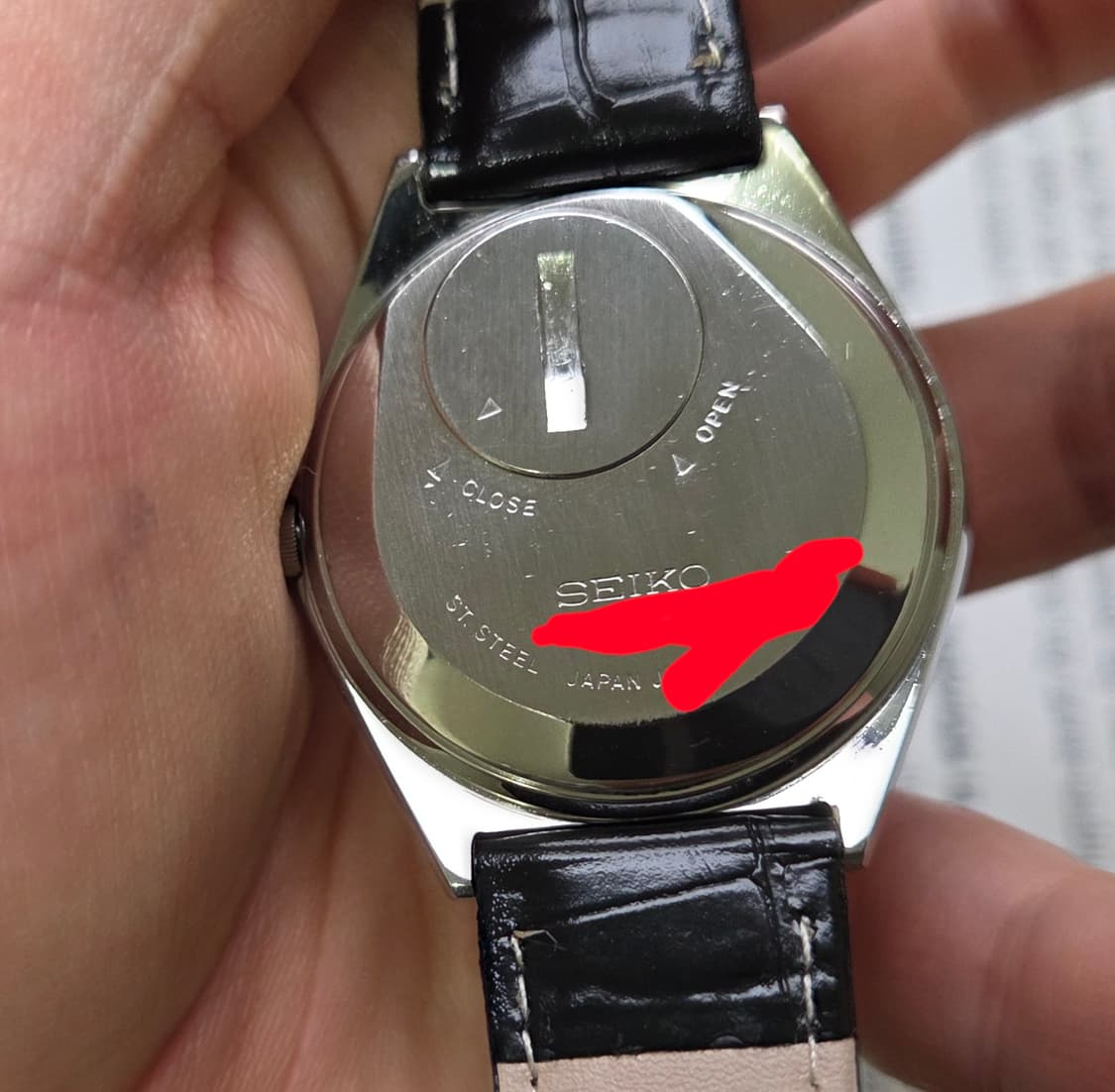 레어] 빈티지 세이코 킹쿼츠 오리지널 실버판 한자 데이데이트  상품이미지7