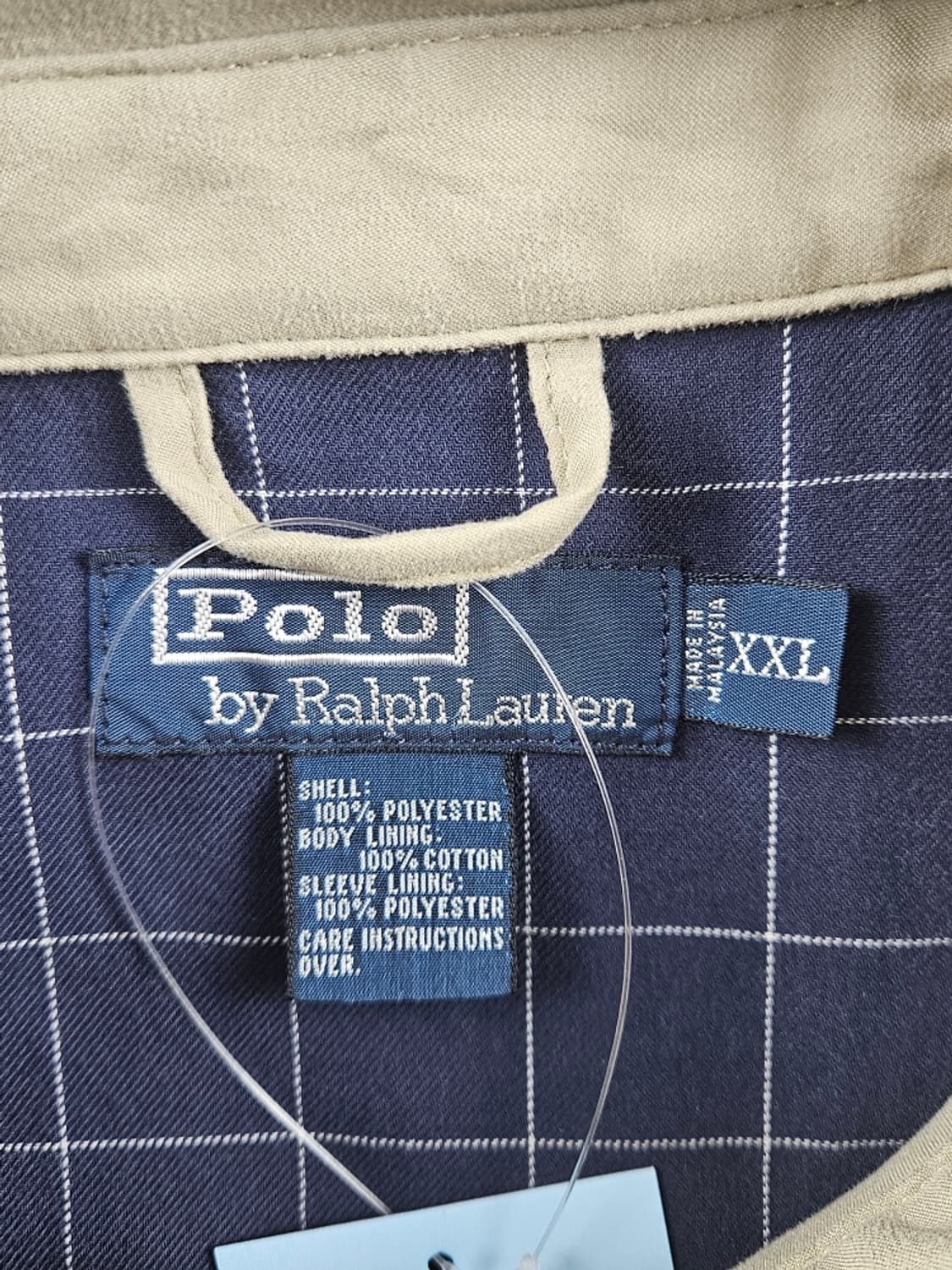 폴로랄프로렌 스윙탑 폴리쉘 블루종 자켓 ( 2XL ) / 11016 상품이미지8