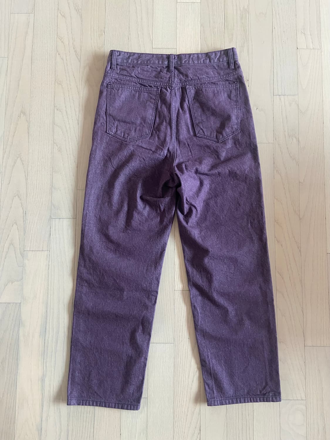 HOMLY 5p denim pants (plum) 1 사이즈 상품이미지2