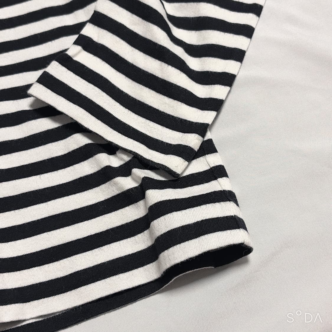 꼼데가르송 스트라이프 긴팔 티셔츠 S 상품이미지6