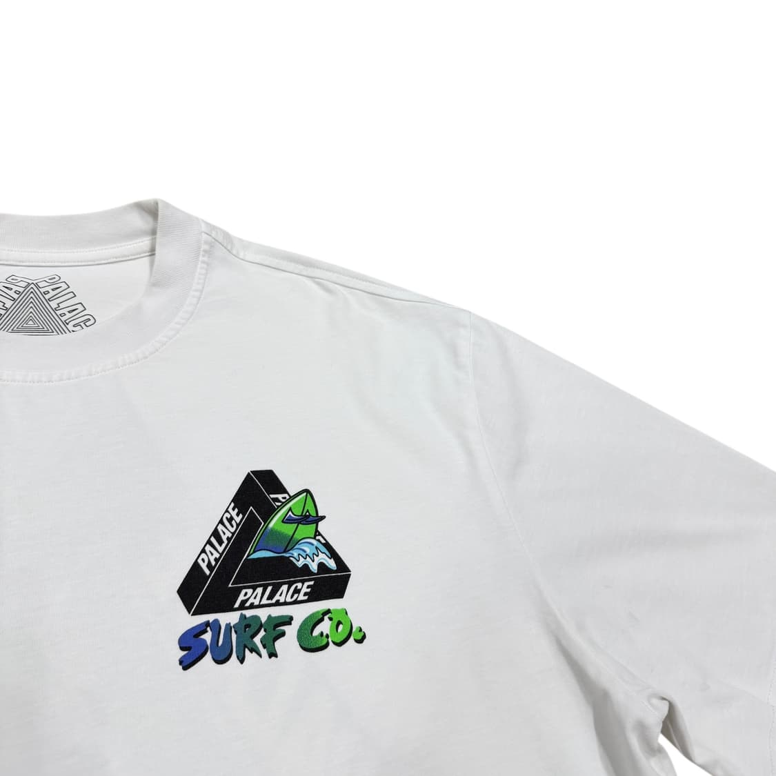 22SS 팔라스 트라이서프 코 반팔 티셔츠 화이트 XL 상품이미지4