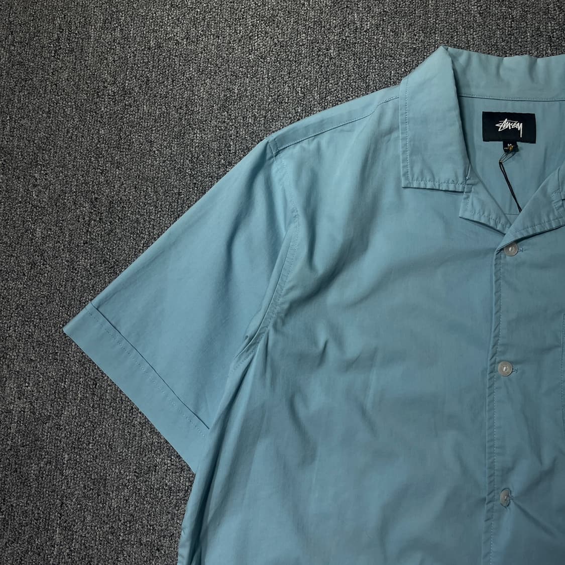 STUSSY 포켓 자수 하프셔츠 상품이미지4