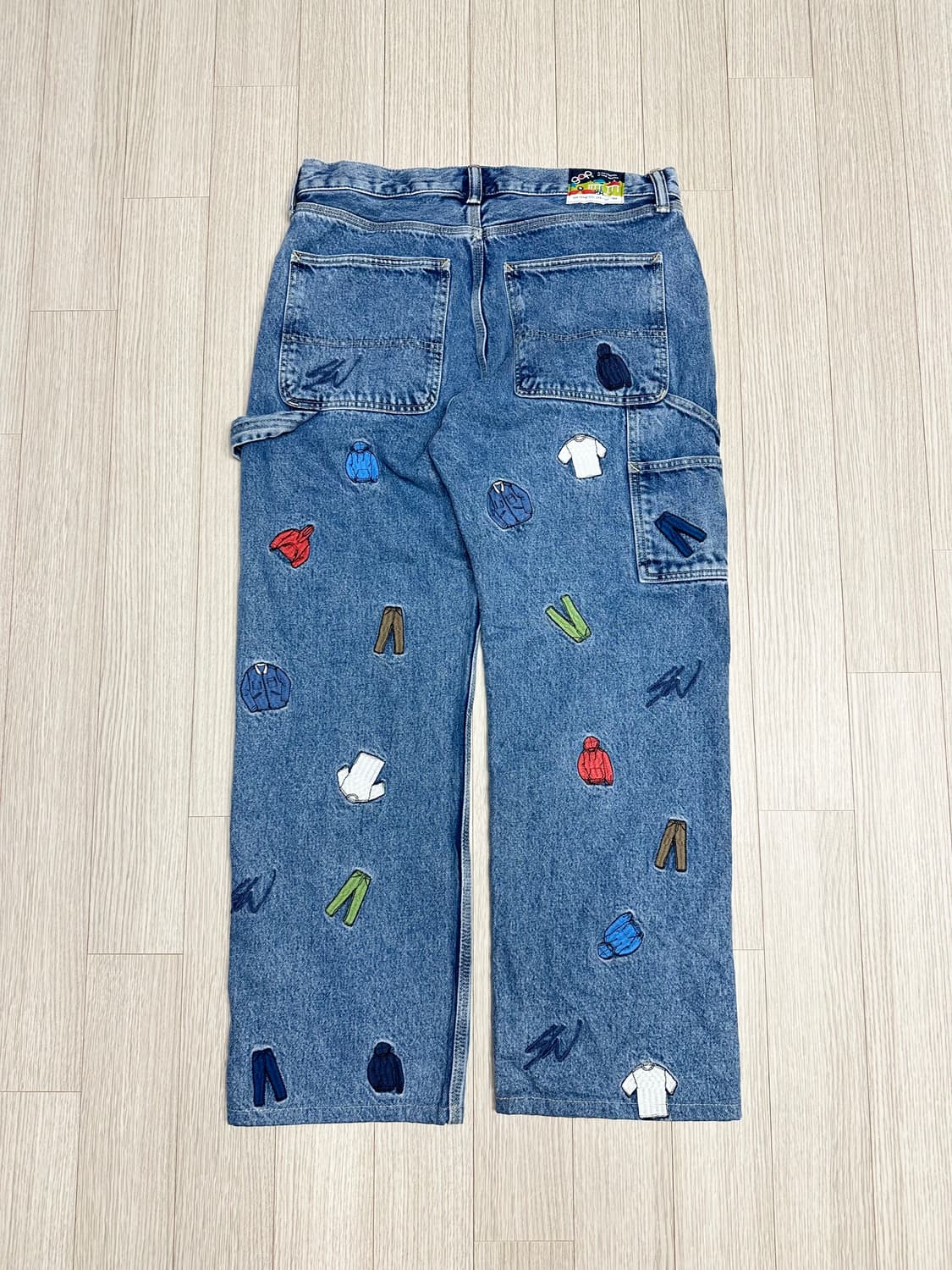 gap x 션 우더스푼 패치 데님팬츠 상품이미지2