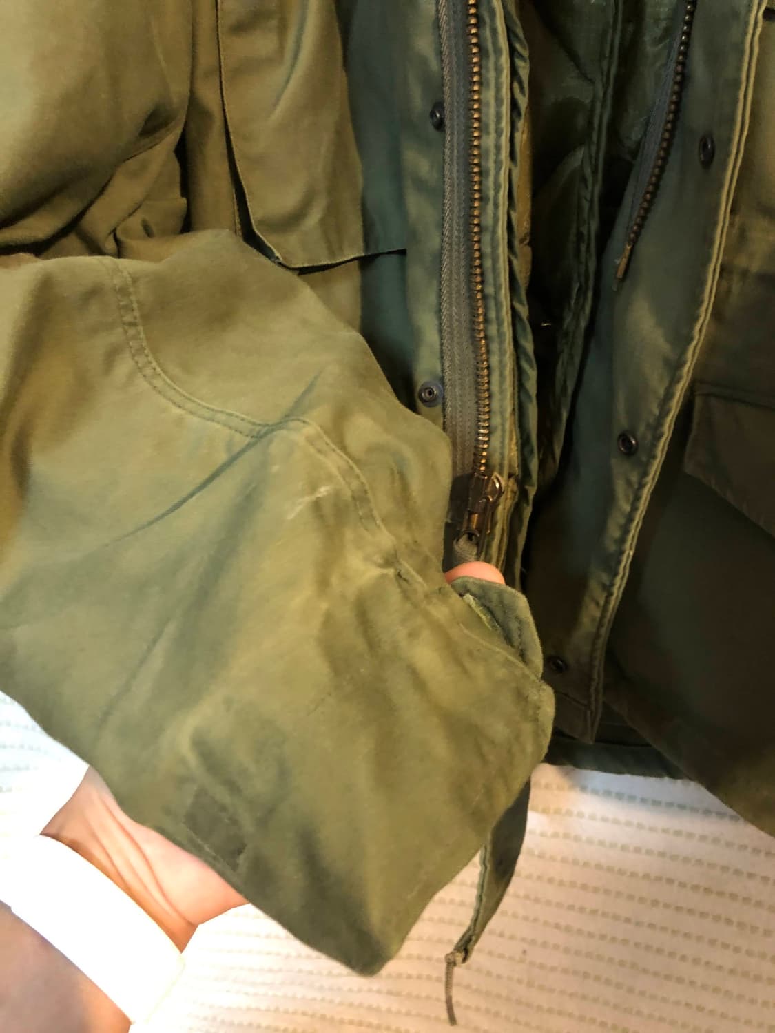 미군 오리지널 m65 필드자켓 L-R 상품이미지7