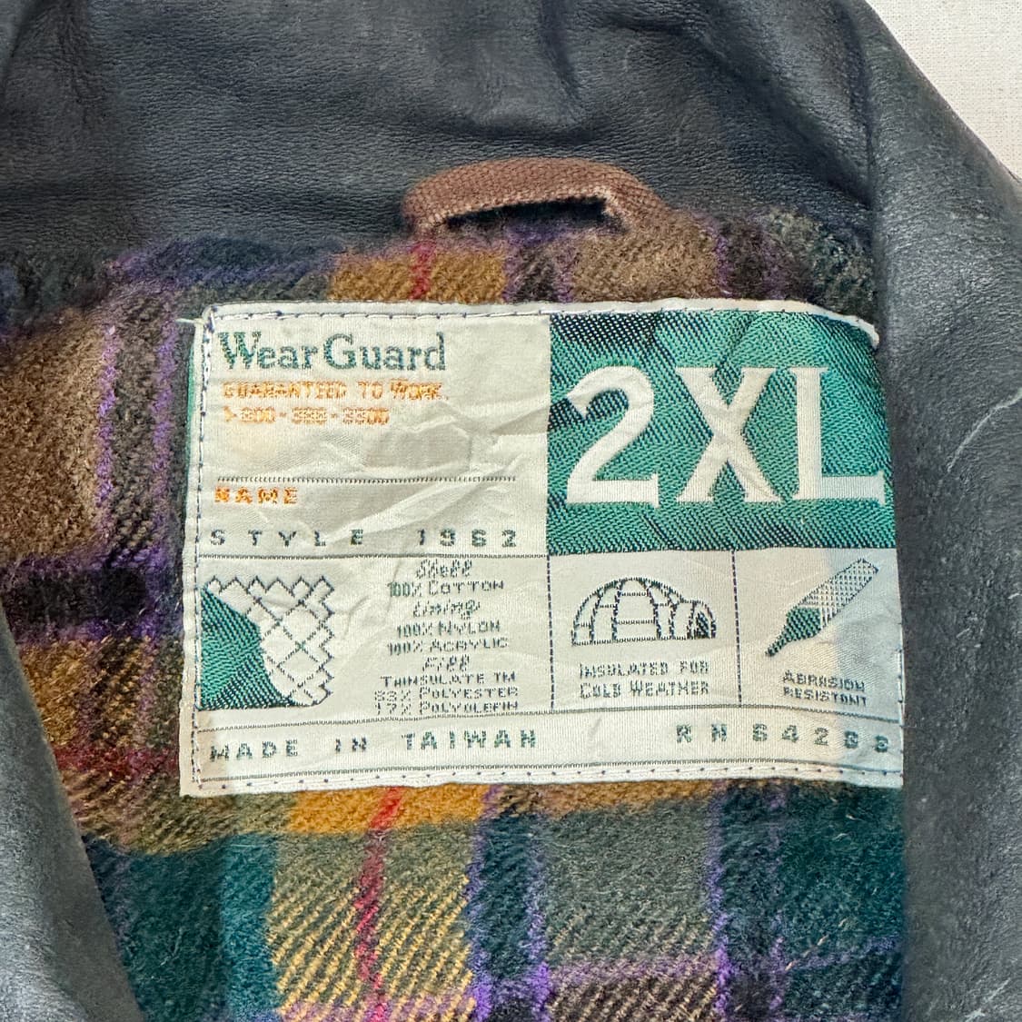 XXL) Wear Guard USA 빈티지 덕캔버스 워크 자켓 상품이미지6