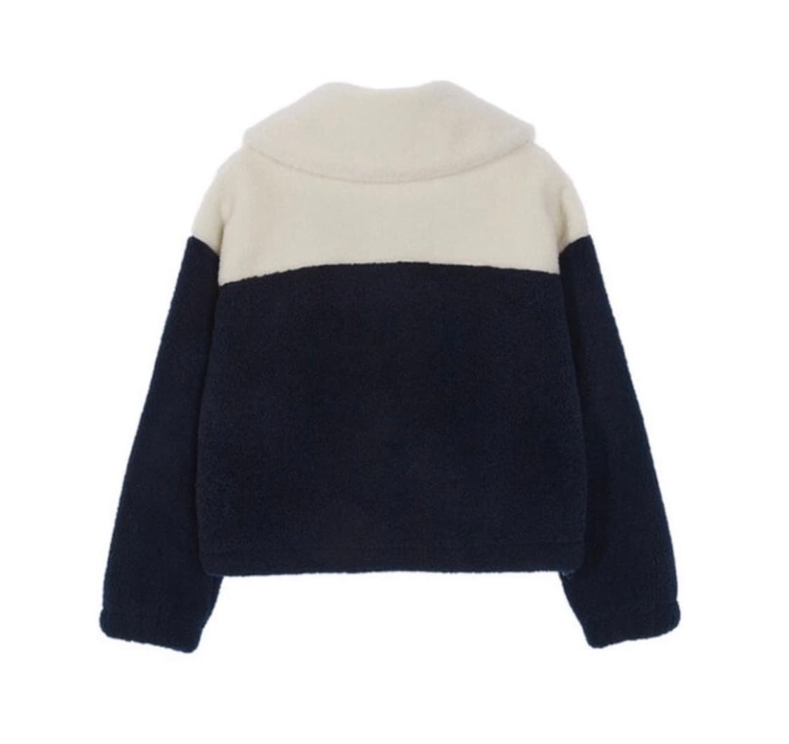 수지 게스 뽀글이 네이비 상품이미지4