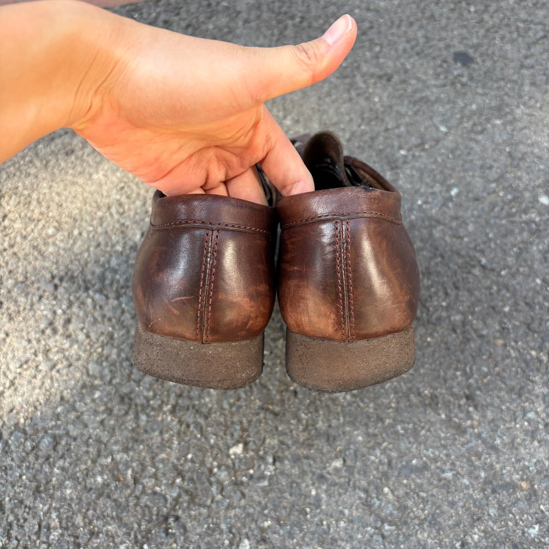 Clarks 클락스 브라운 왈라비 로퍼 (255) 상품이미지5