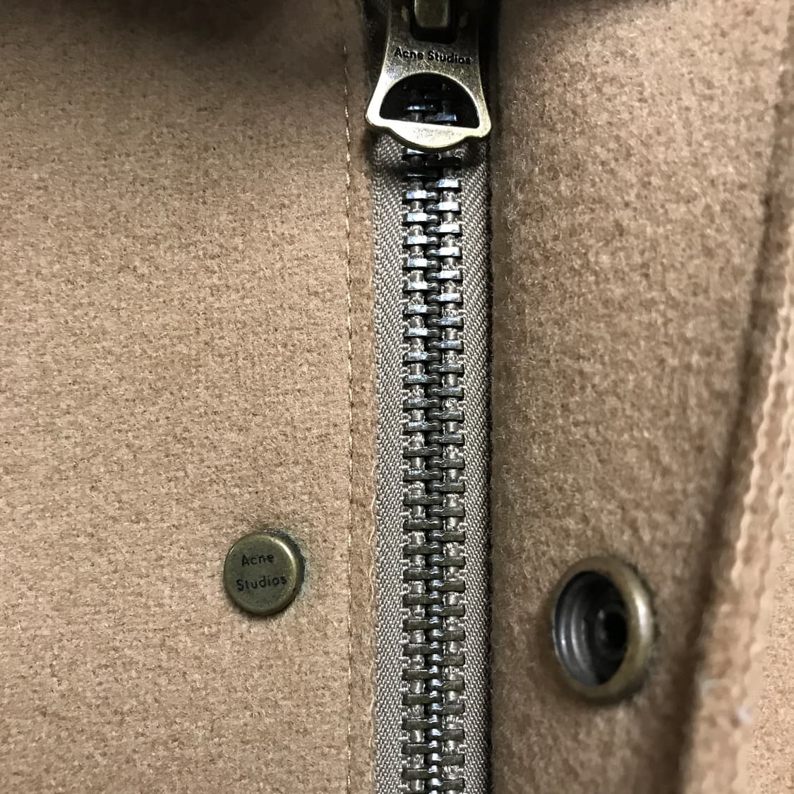 아크네스튜디오 후드 코트 베이지 48(W) 상품이미지5