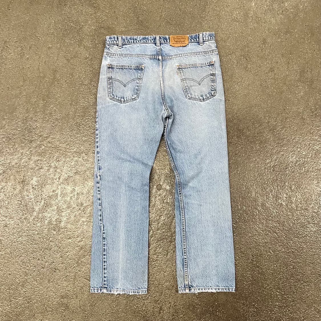 90s USA Levis517 데님 부츠컷 (38“) 상품이미지4